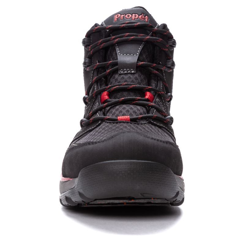 Chaussures Outdoor Propet Veymont Homme Noir Rouge | V4Uw0m43