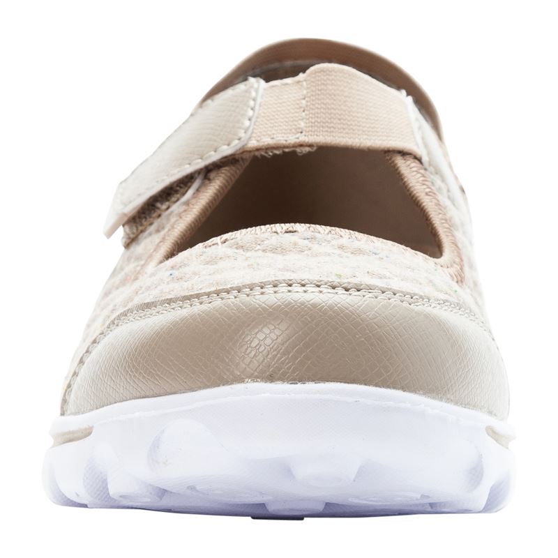 Chaussures Plates Propet Onalee Femme Beige | HArdsXLr