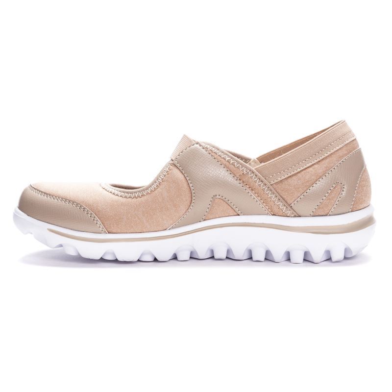 Chaussures Plates Propet Onalee Femme Beige | LIgoP2cn