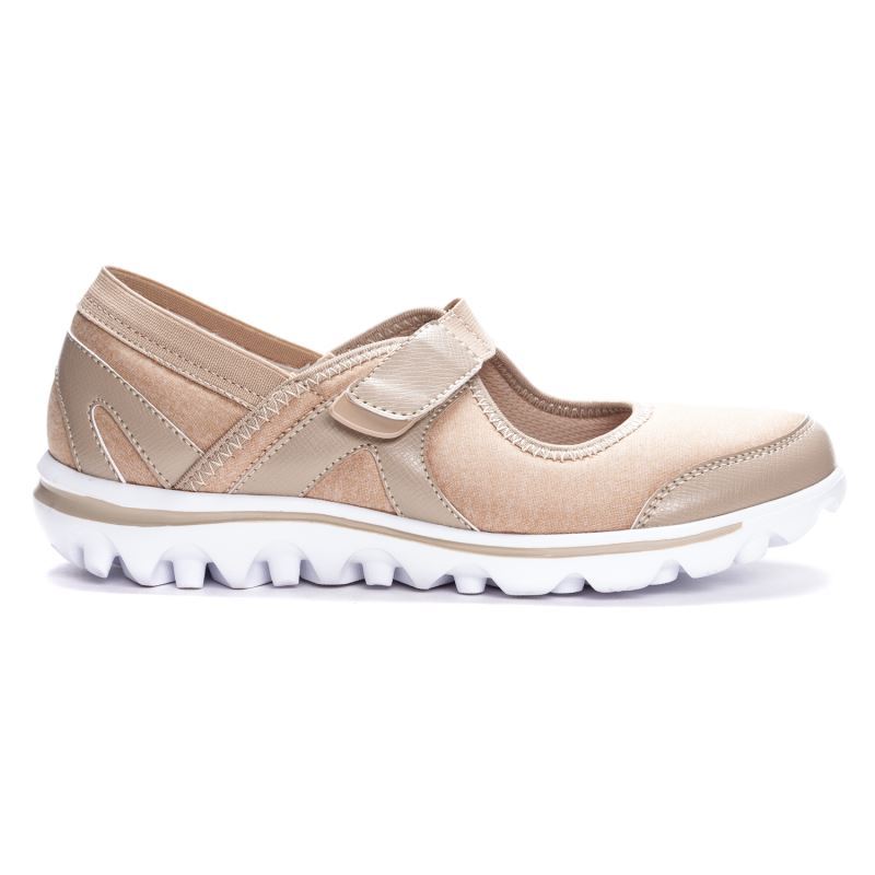 Chaussures Plates Propet Onalee Femme Beige | LIgoP2cn