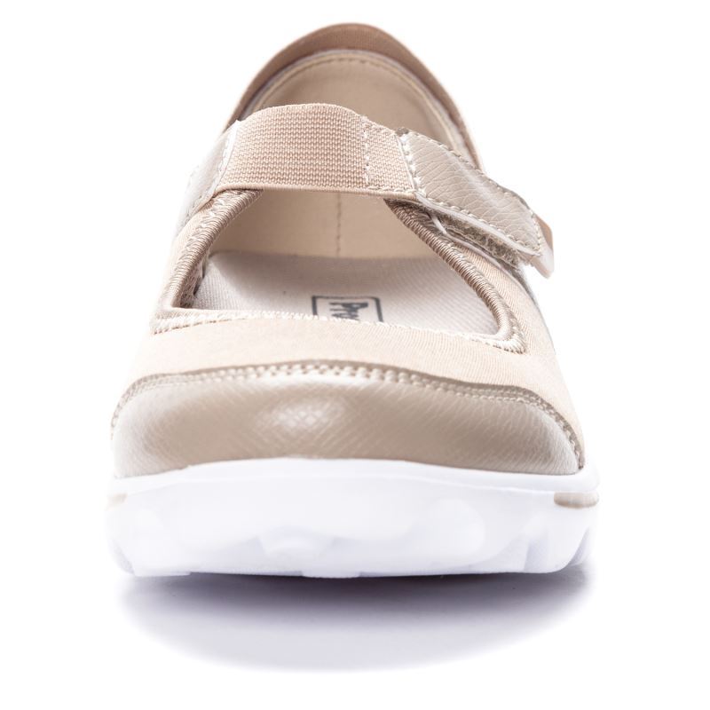 Chaussures Plates Propet Onalee Femme Beige | LIgoP2cn