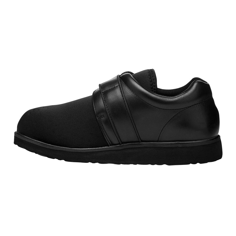 Chaussures Plates Propet PedWalker 3 Homme Noir | vomzEzr5