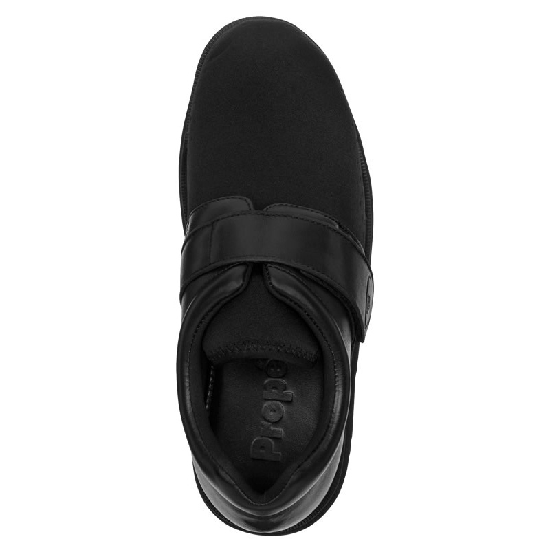 Chaussures Plates Propet PedWalker 3 Homme Noir | vomzEzr5