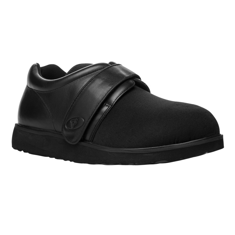 Chaussures Plates Propet PedWalker 3 Homme Noir | vomzEzr5