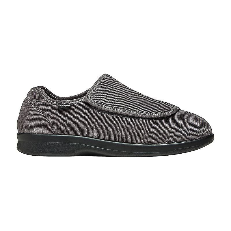 Diabetic Propet Cush'N Foot Homme Slate Corduroy | 3vSZoJta