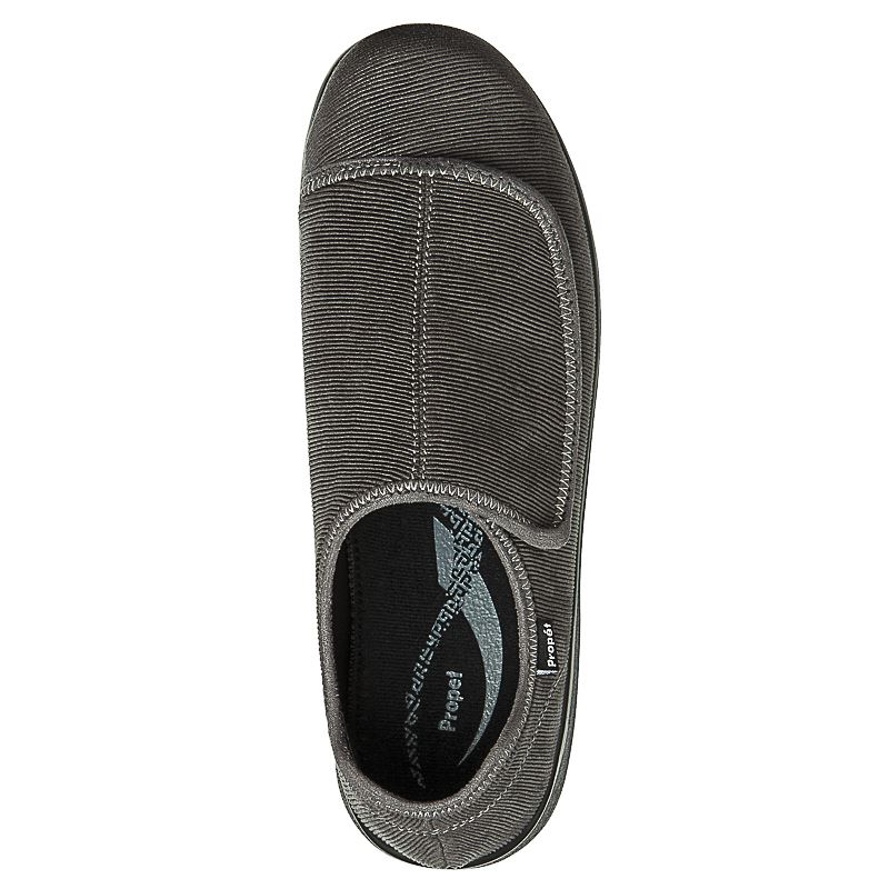 Diabetic Propet Cush'N Foot Homme Slate Corduroy | 3vSZoJta