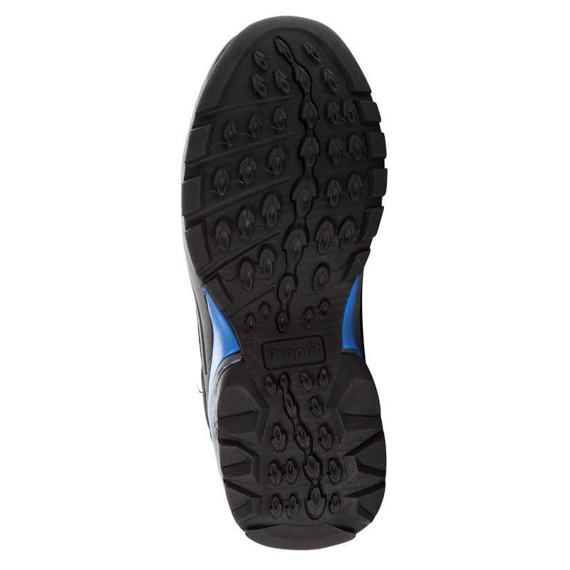 Diabetic Propet Peak Femme Noir Bleu Royal | zXVJDMxT