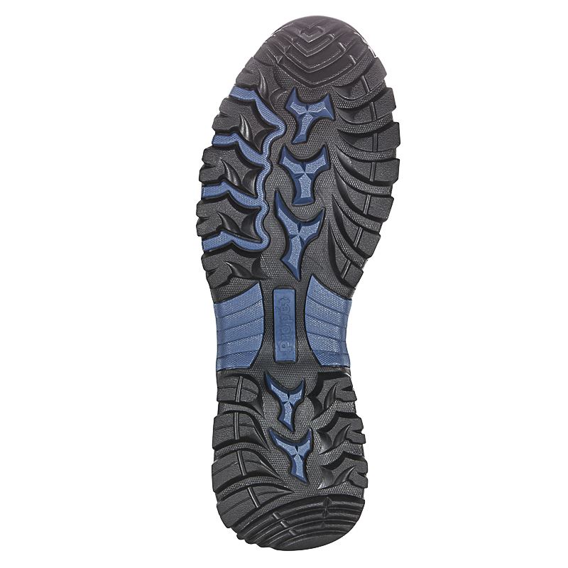 Diabetic Propet Ridge Walker Homme Grise Bleu | OKb77DhR