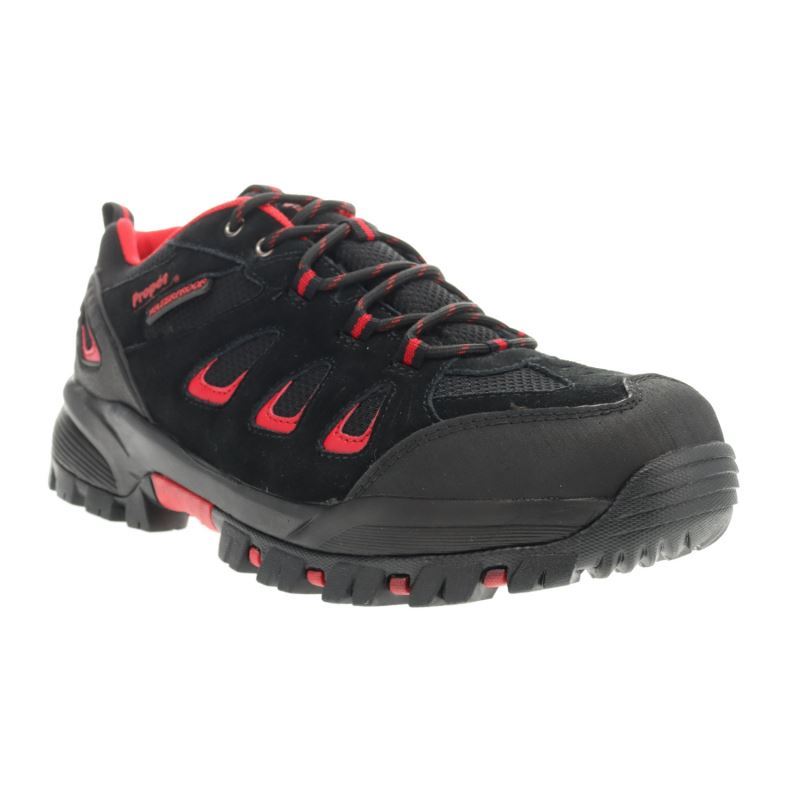 Diabetic Propet Ridge Walker Low Homme Noir Rouge | j4CWPaWv