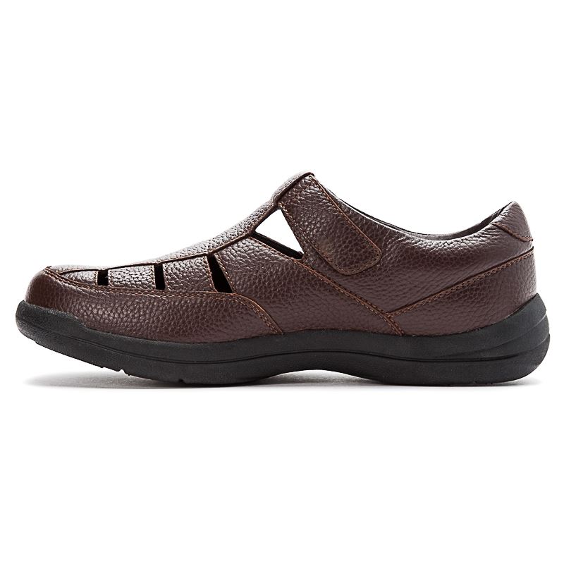 Sandales Propet Bayport Homme Marron | SHcq0TzJ