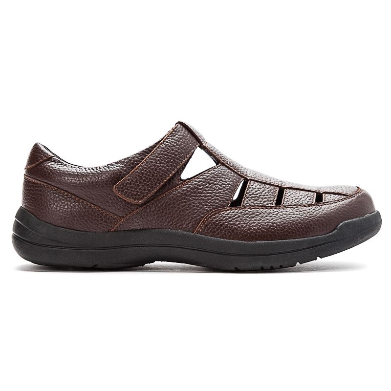 Sandales Propet Bayport Homme Marron | SHcq0TzJ