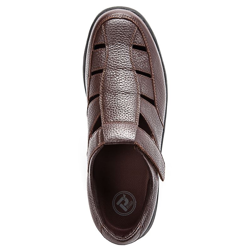 Sandales Propet Bayport Homme Marron | SHcq0TzJ