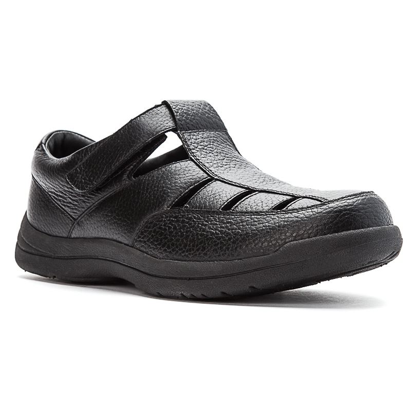 Sandales Propet Bayport Homme Noir | wUbZFi0S