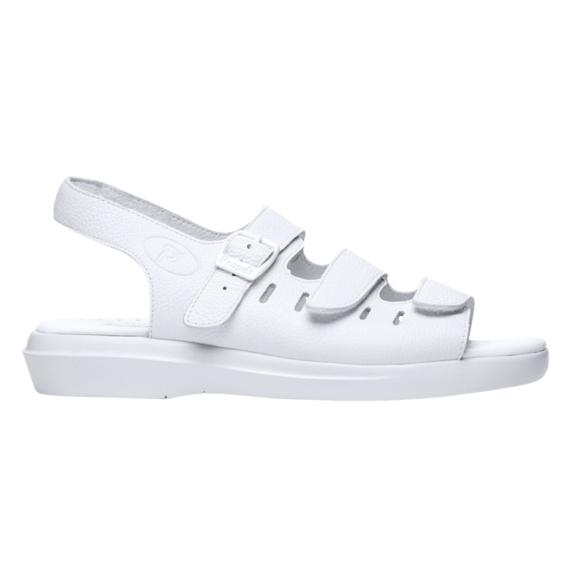 Sandales Propet Breeze Femme Blanche | Oac3smBk