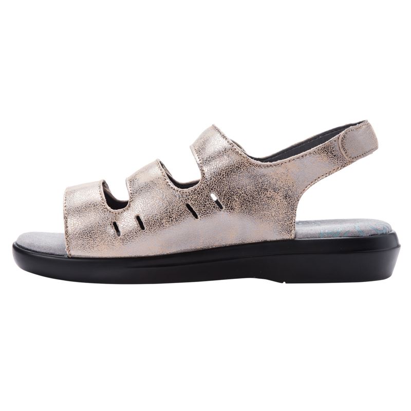 Sandales Propet Breeze Femme Pearl Pewter | HbtmfHUC