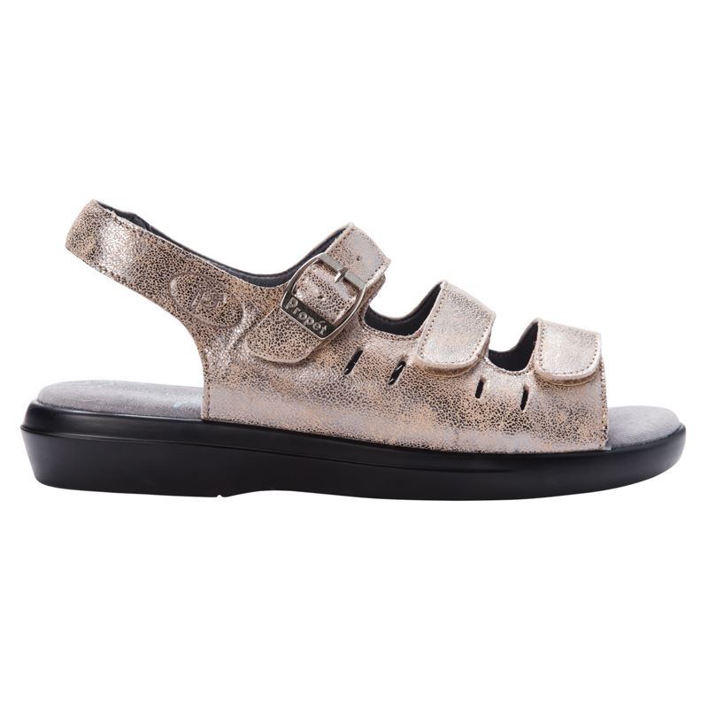 Sandales Propet Breeze Femme Pearl Pewter | HbtmfHUC