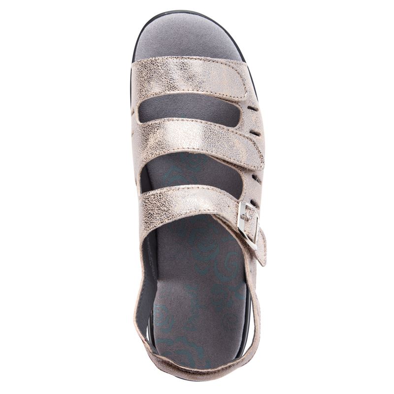 Sandales Propet Breeze Femme Pearl Pewter | HbtmfHUC