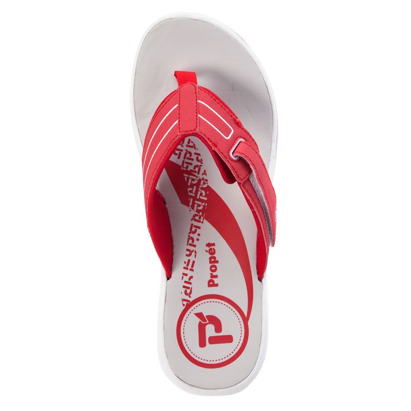 Sandales Propet Edie Femme Rouge | 4GKV5SMw