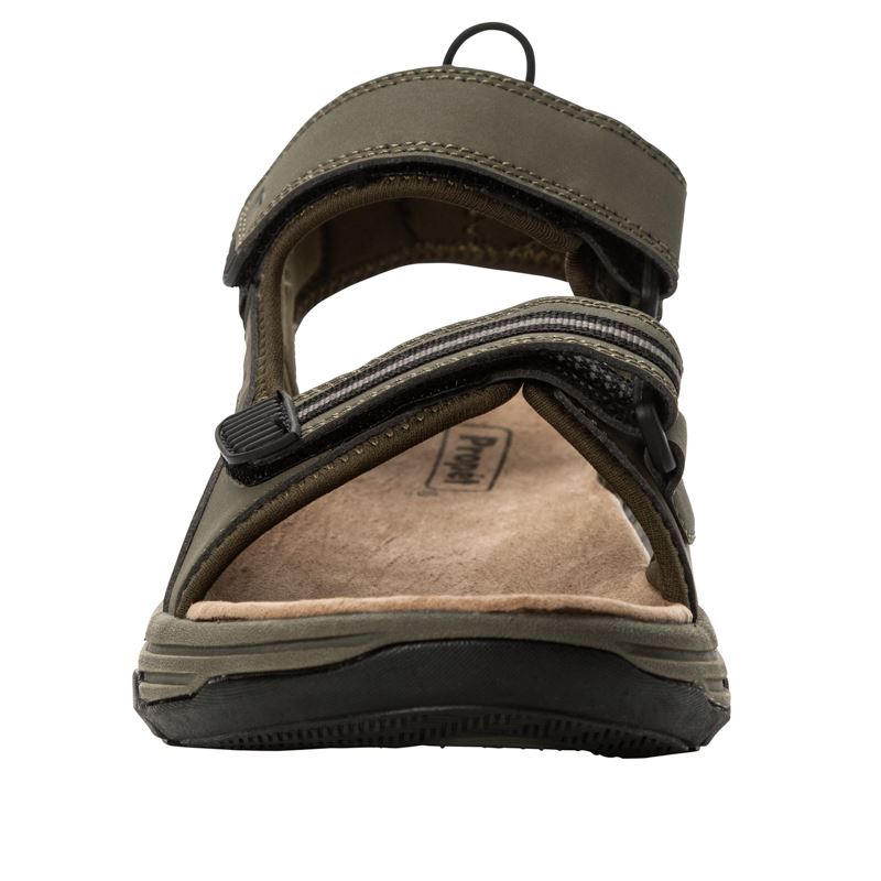 Sandales Propet Evan Homme Vert Olive | FJAE07cw