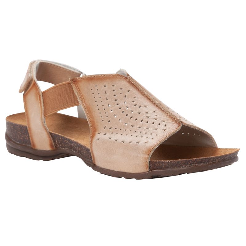 Sandales Propet Feya Femme Oyster | UdeqL7SK