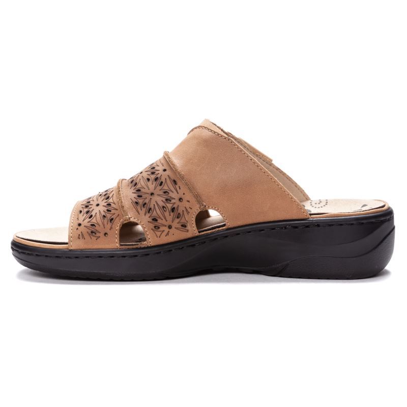 Sandales Propet Gertie Femme Beige | pTlTyKDR