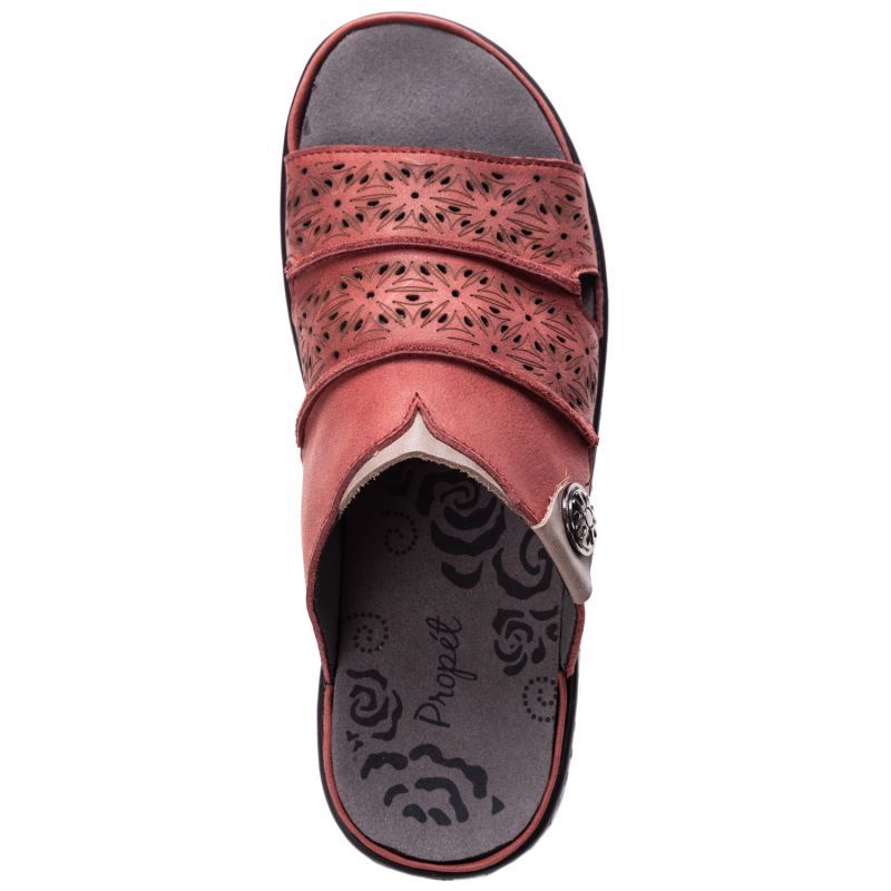 Sandales Propet Gertie Femme Bordeaux | XMoeXWvc