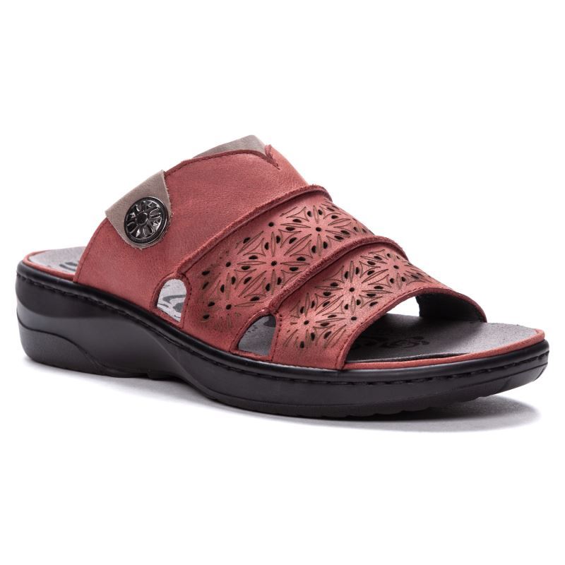 Sandales Propet Gertie Femme Bordeaux | XMoeXWvc