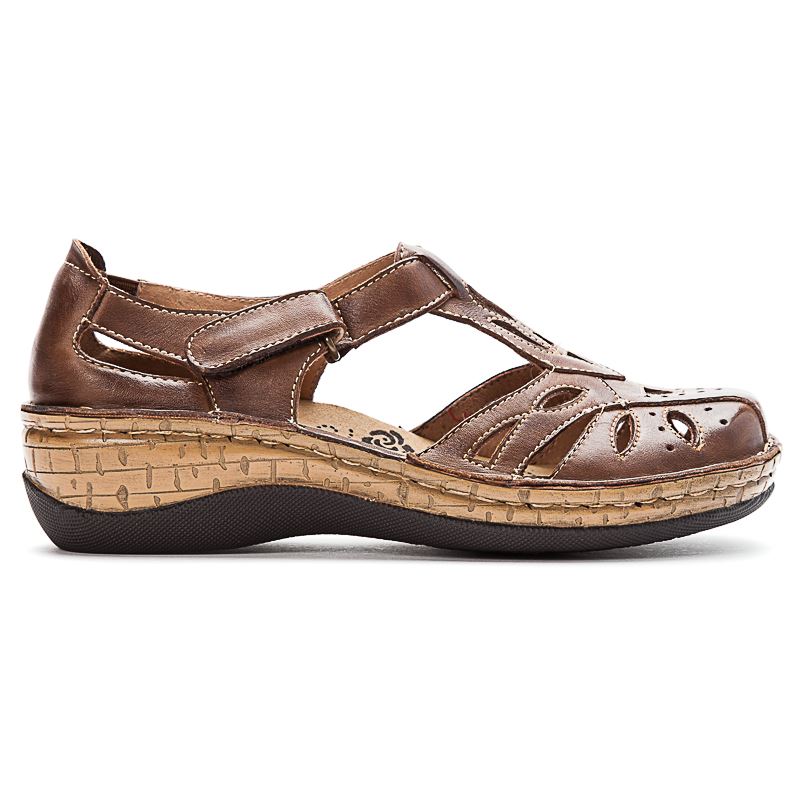 Sandales Propet Jenna Femme Marron | 5F2LRlBJ