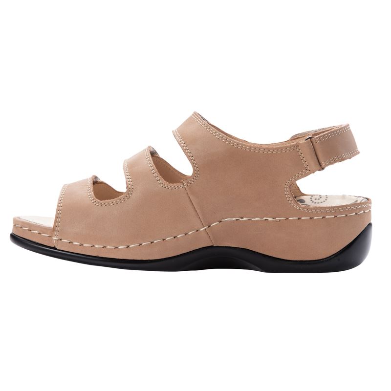 Sandales Propet Kara Femme Bisque | vvrmwbrD