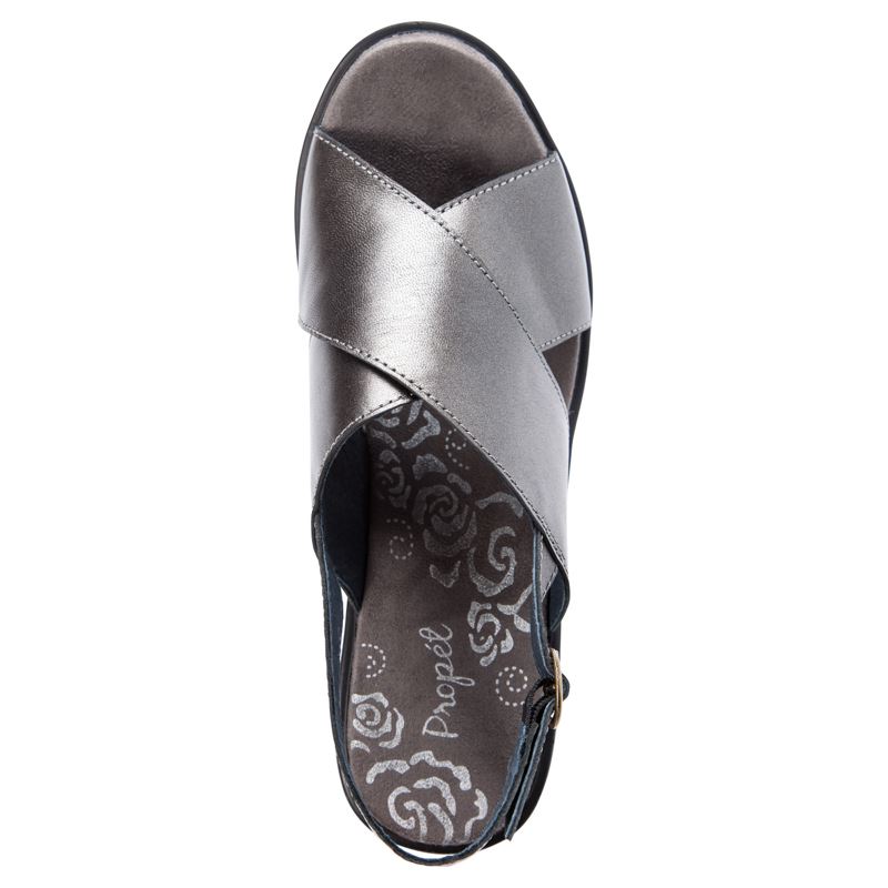 Sandales Propet Luna Femme Argent | FDjmUxvq