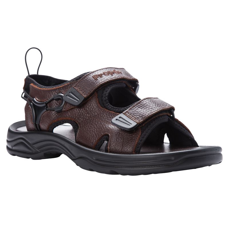 Sandales Propet SurfWalker II Homme Marron | NIMUp6UC