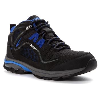 Baskets Propet Peak Femme Noir Bleu Royal | lKFq7S1p