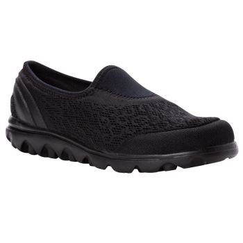 Baskets Propet TravelActive Slip-On Femme Noir | 1aqmVXMz