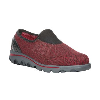 Baskets Propet TravelActive Slip-On Femme Noir Rouge | fcTvUKir