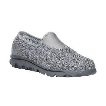 Baskets Propet TravelActive Slip-On Femme Noir Blanche | toxi6V2m