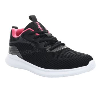 Baskets Propet TravelBound Pixel Femme Noir Rose | 076KUAwP