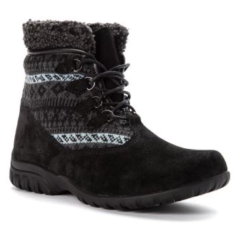 Bottes Propet Delaney Alpine Femme Noir | QUiaMza1