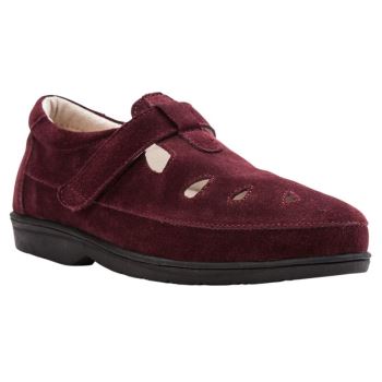 Chaussures Casual Propet Ladybug Femme Wine Suede | qcFr9sc9