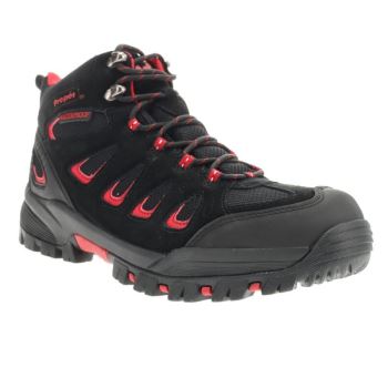 Chaussures Outdoor Propet Ridge Walker Homme Noir Rouge | pZINvbfX