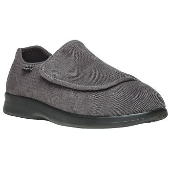 Diabetic Propet Cush'N Foot Homme Slate Corduroy | 3vSZoJta