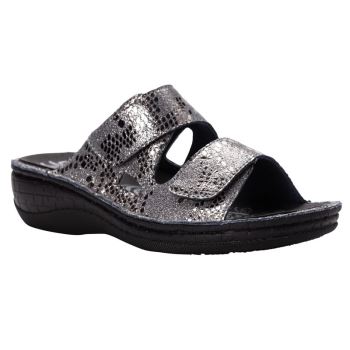 Sandales Propet Joelle Femme Grise Serpent | NL4oi05i